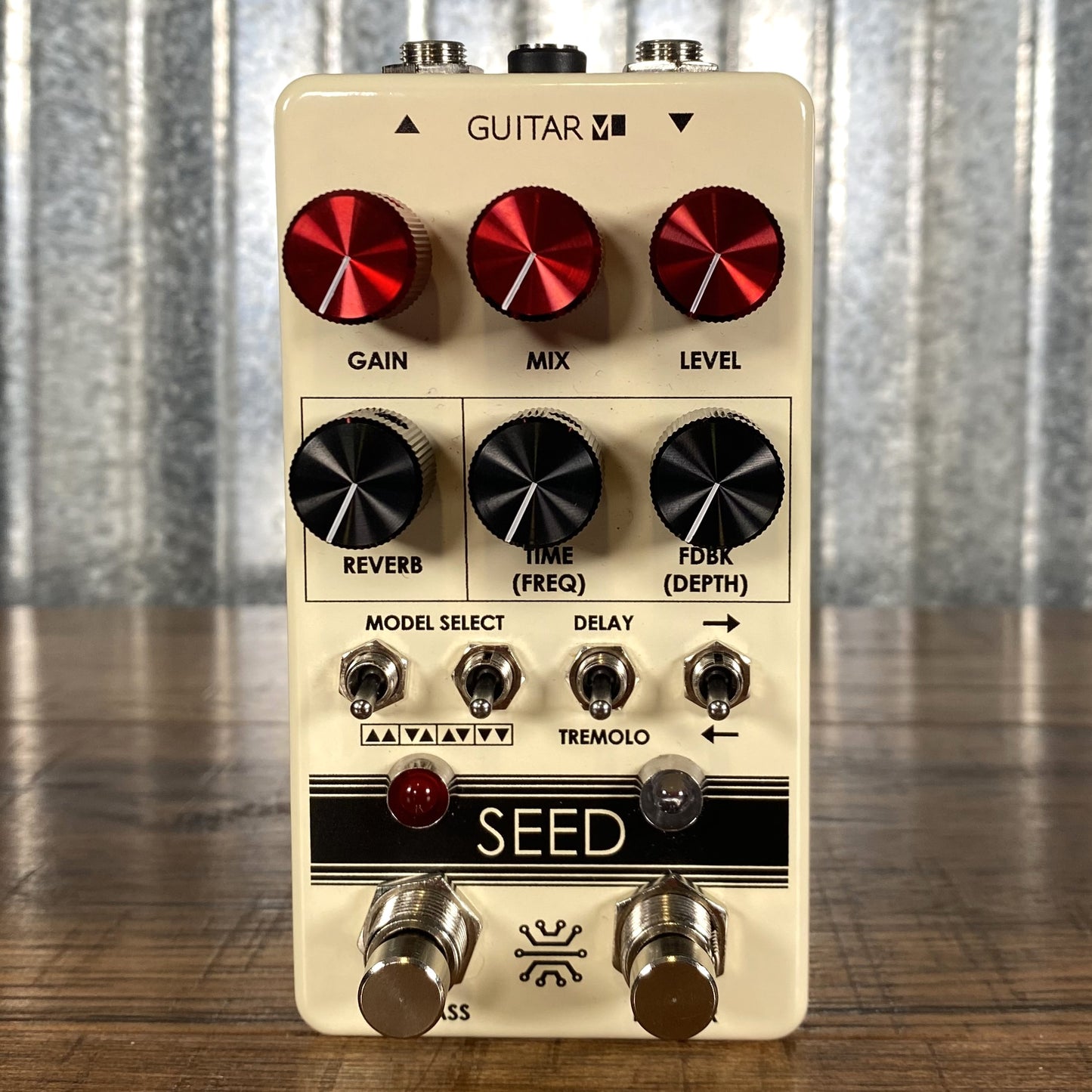 Guitar ML Seed A.I. Neural Modeling Multi Effect Reverb Delay Tremolo Looper Guitar Effect Pedal Used