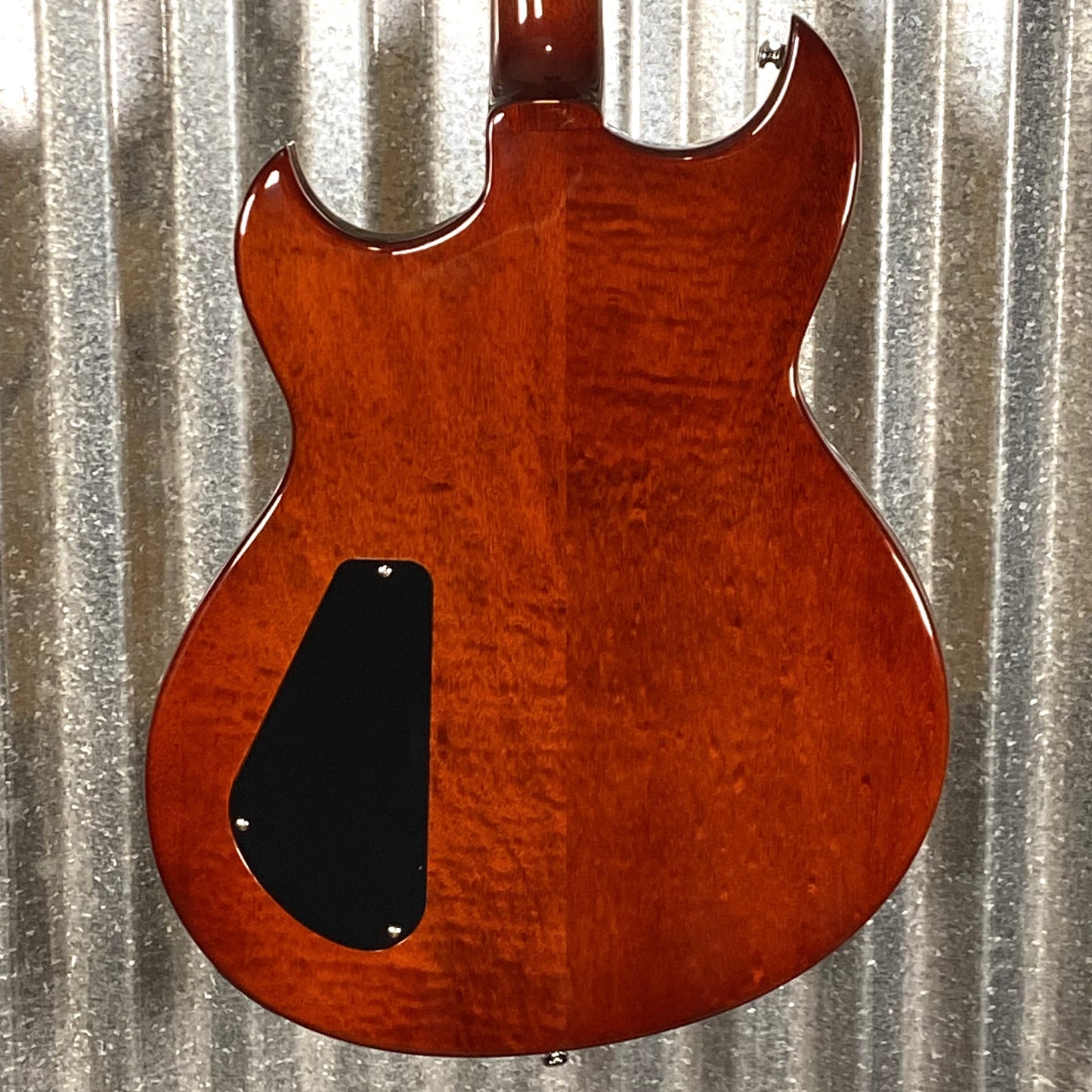Reverend Limited Edition Manta Ray Semi Hollow Body Archtop Vintage Clear Natural Guitar & Case