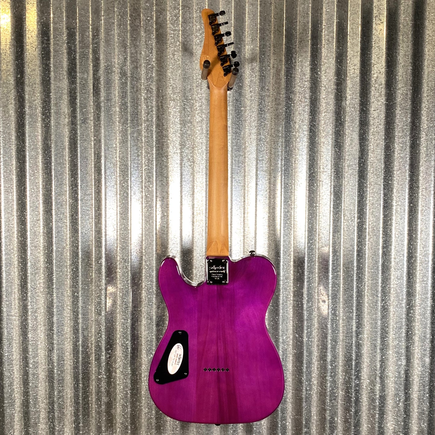 Schecter PT Standard Purple Burst Burl Guitar #0349