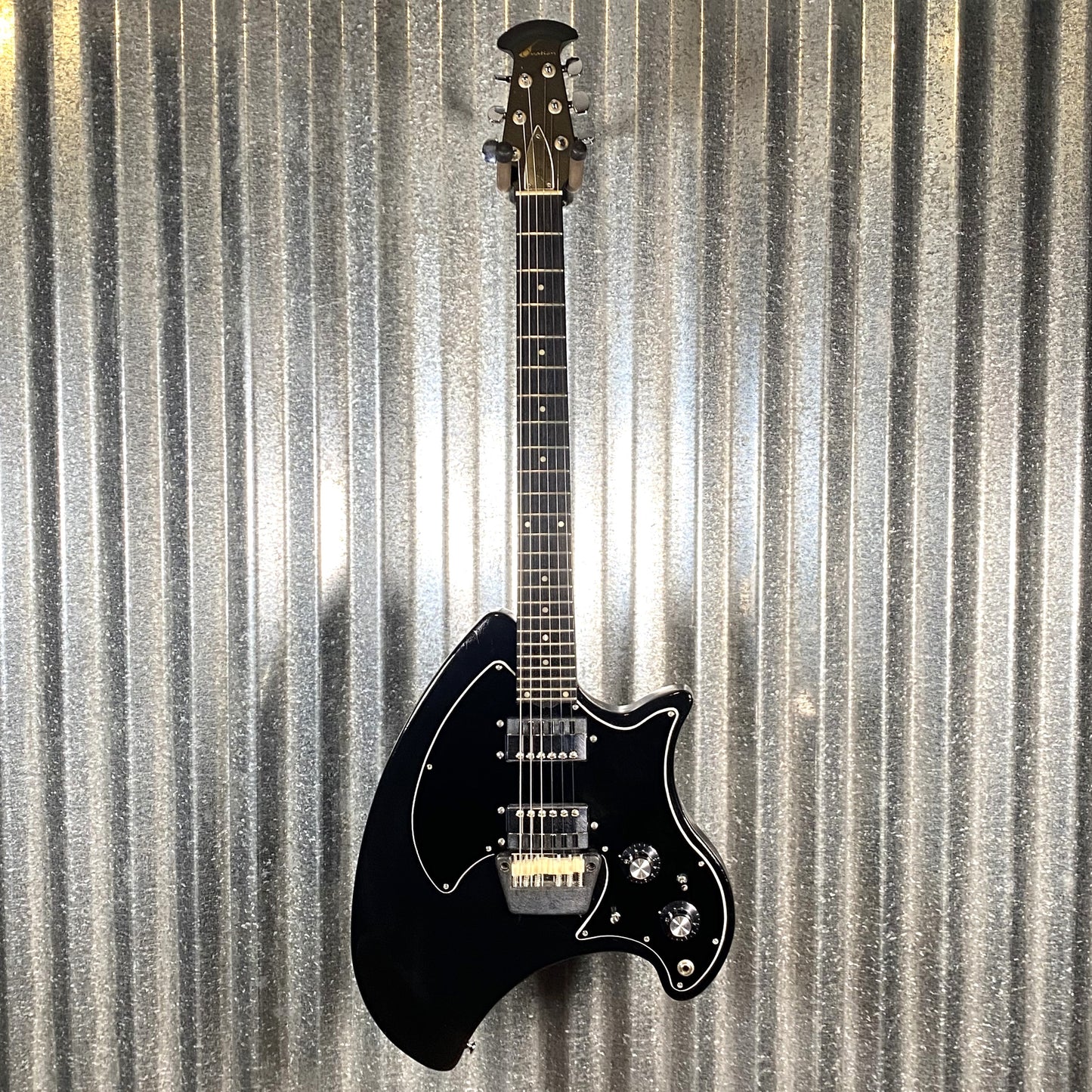 Ovation Breadwinner Solid Body Electric Guitar 1973-75 Black #1805 Used
