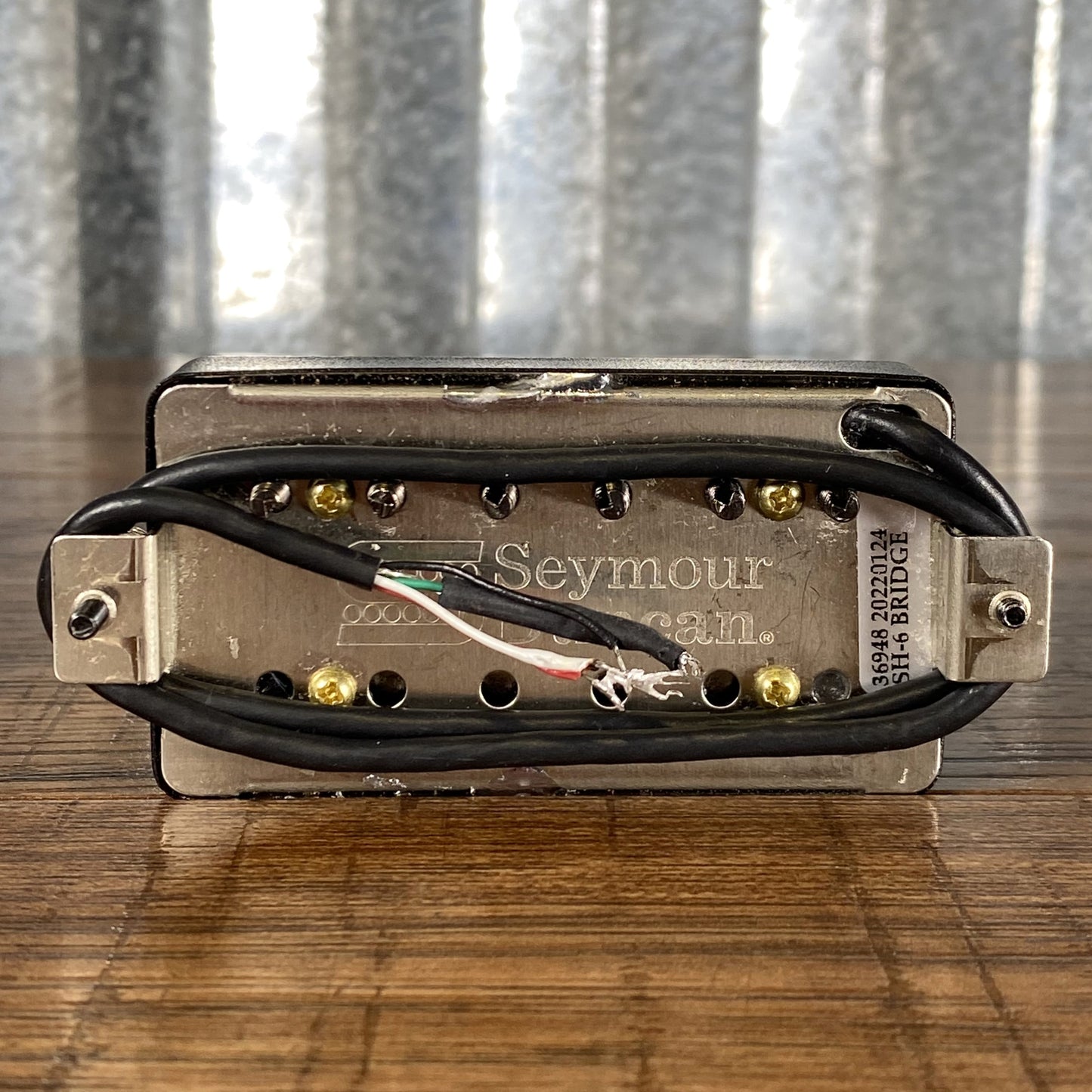 Seymour Duncan Distortion SH6 & SH-6N Bill Kelliher Neck & Bridge Humbucker Guitar Pickup Set Black Used