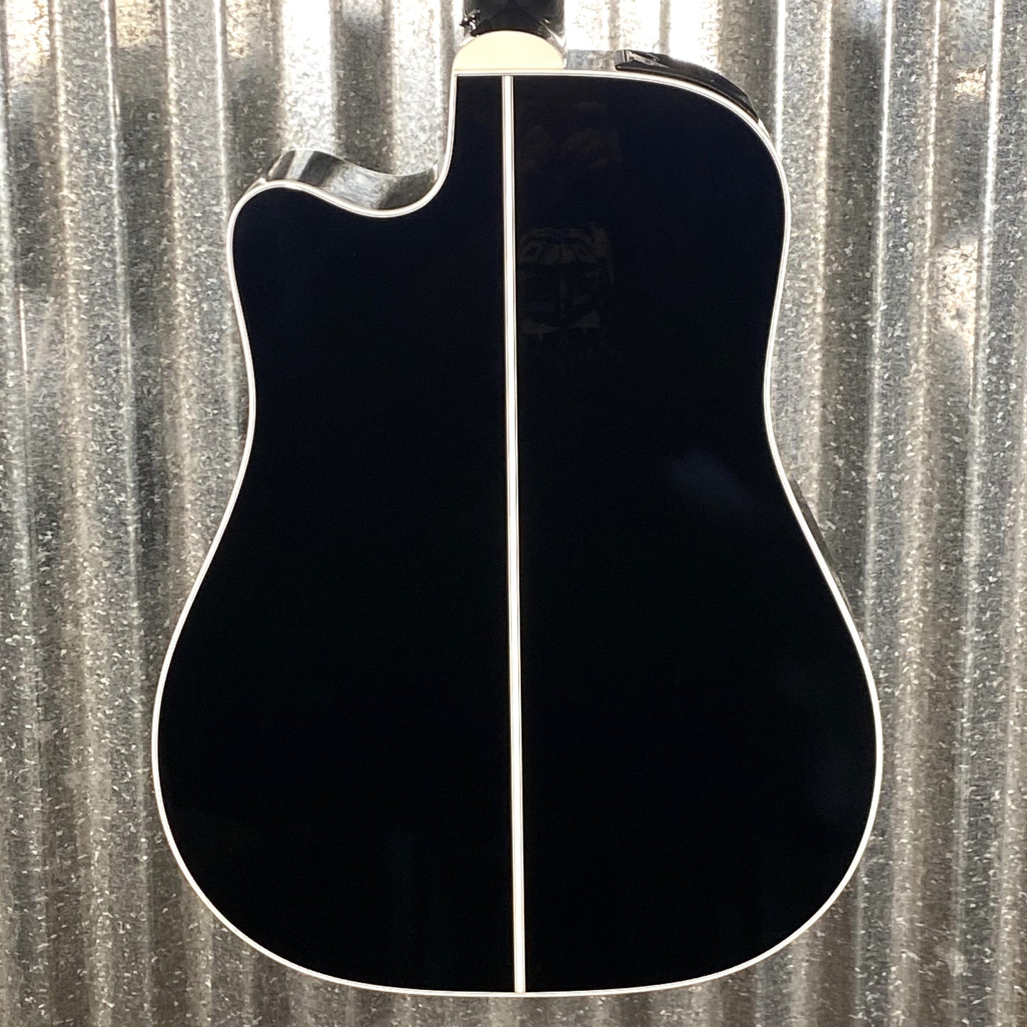 Takamine EF381SC Cutaway 12 String Acoustic Electric Guitar Black & Case Japan #0359