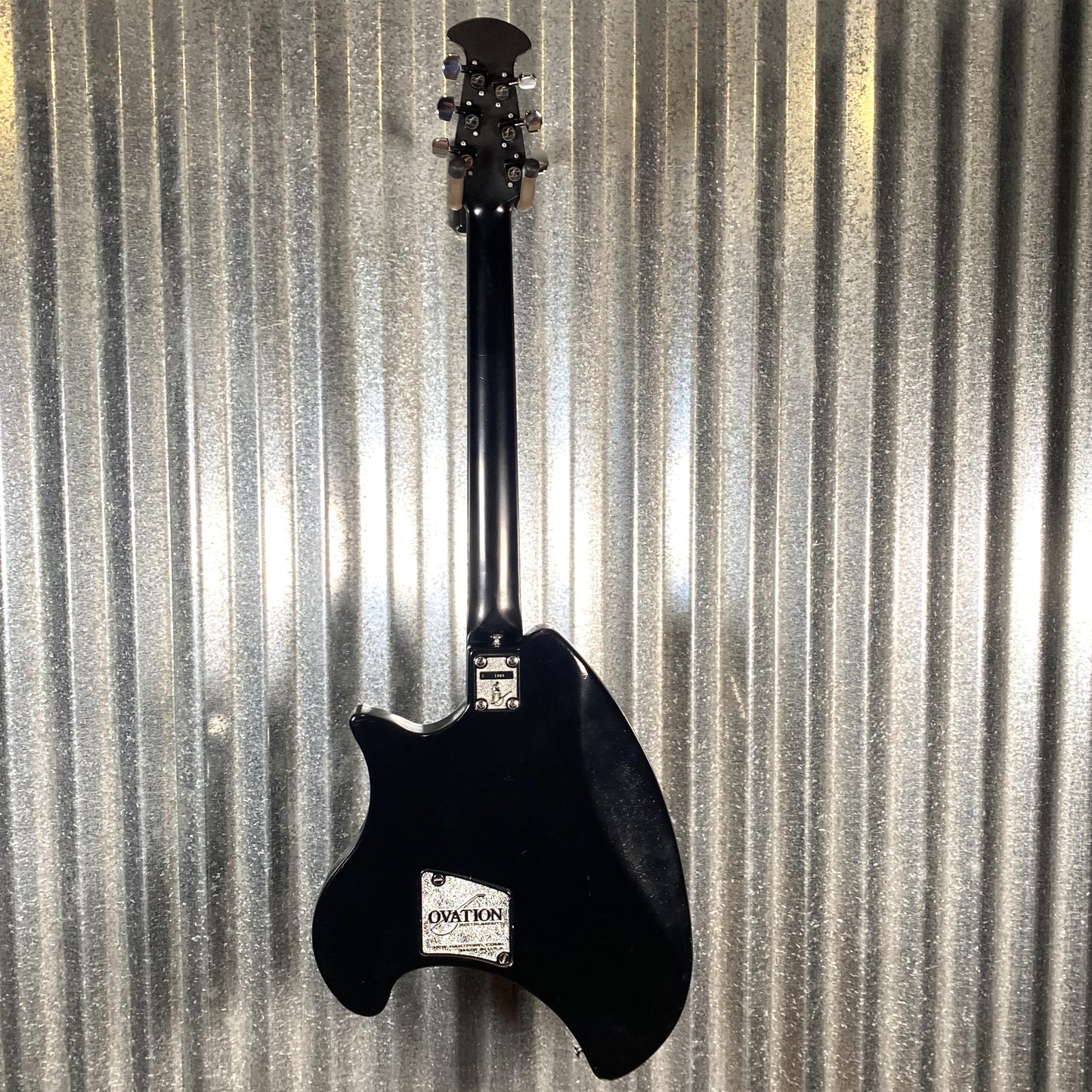 Ovation Breadwinner Solid Body Electric Guitar 1973-75 Black #1805 Used