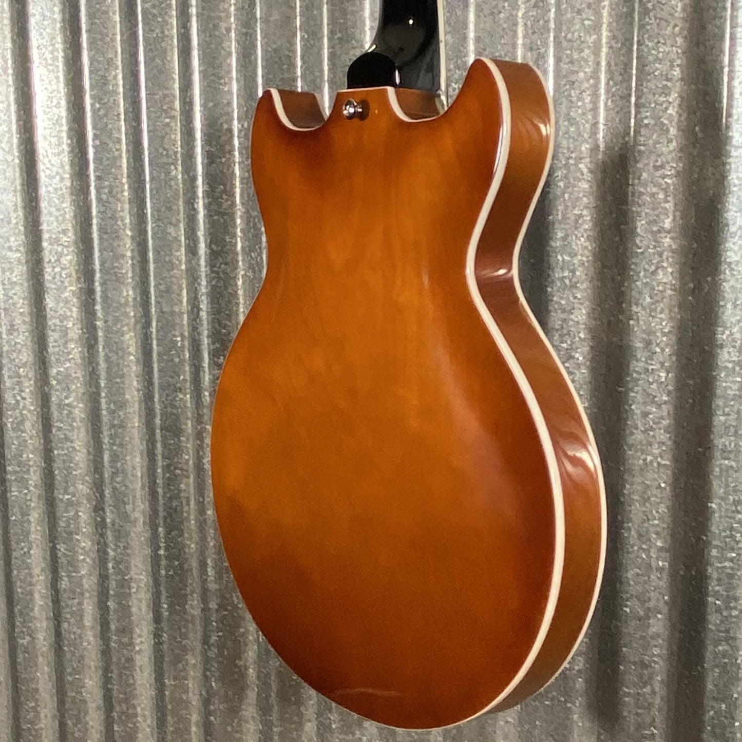 Westcreek Guitars 333 Semi Hollow Body Double Cutaway Amber Brown #0007 Used