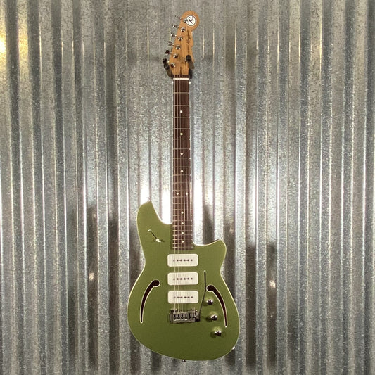 Reverend Kingbolt Air 390 Metallic Limeade Guitar #71003