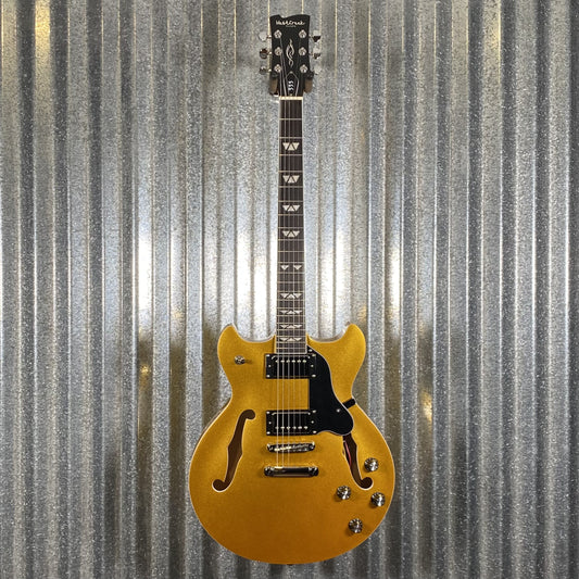 Westcreek Guitars 333 Semi Hollow Body Double Cutaway Gold #0139 Used