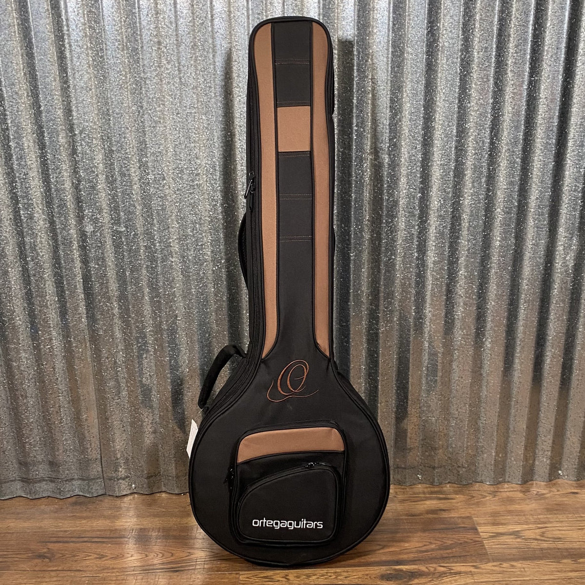 Ortega OBJ250-SBK Raven Black 5 String Banjo & Bag #0121