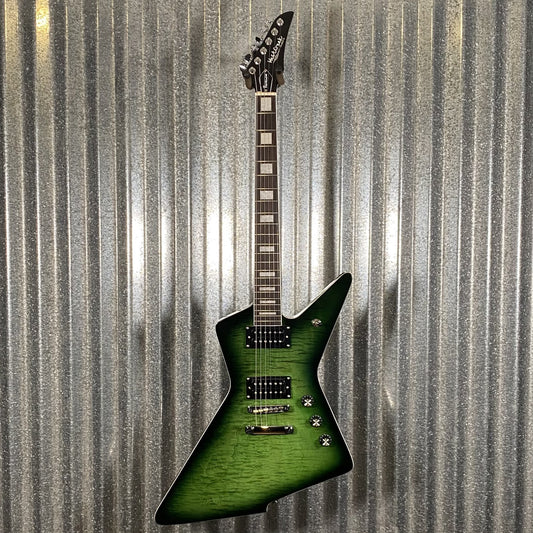 Westcreek Guitars Revenge Explorer Style Trans Green #0076 Used