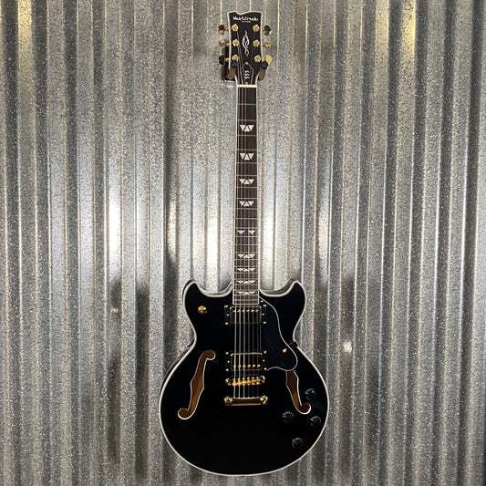 Westcreek Guitars 333 Semi Hollow Body Double Cutaway Black #0004 Used