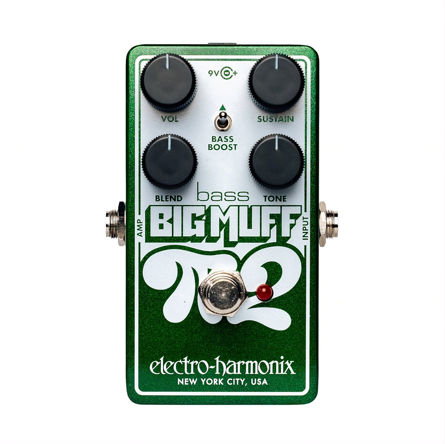 Electro-Harmonix EHX Nano Bass Big Muff Pi 2 Fuzz Effect Pedal