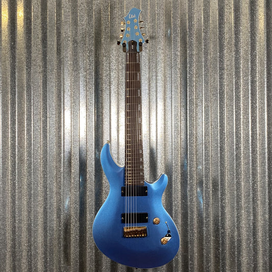 ESP LTD JR-208 Javier Reyes 8 String Pelham Blue Baritone Guitar LJR208PB #0461 Used