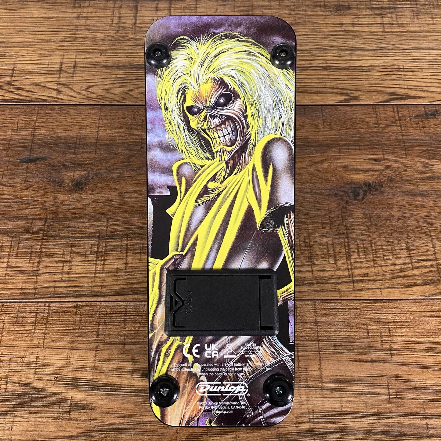 Dunlop IM95K Iron Maiden Killers Cry Baby Wah Guitar Effect Pedal