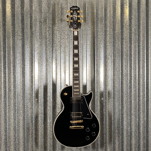 Epiphone Les Paul Custom Black Guitar #2441 Used