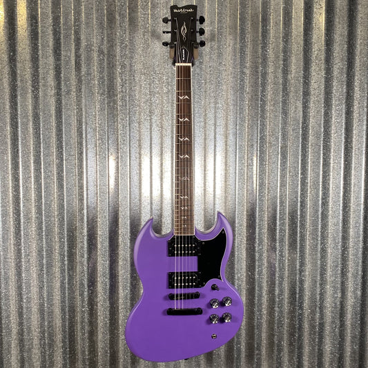 Westcreek Guitars Racer SG Offset Style Purple Matte Guitar #0128 Used
