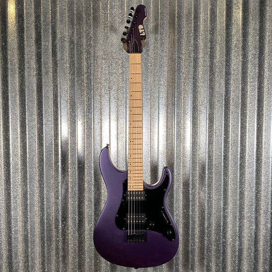 ESP LTD SN-200HT Hard Tail Dark Metallic Purple Satin Guitar SN200HTMDMPS #2676 Used