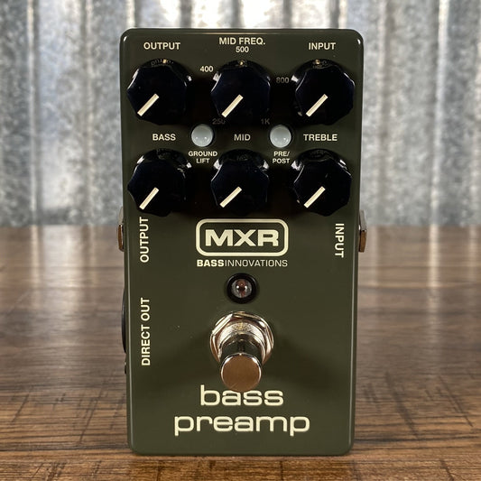 Dunlop MXR M81 Bass Preamp Effect Pedal B Stock