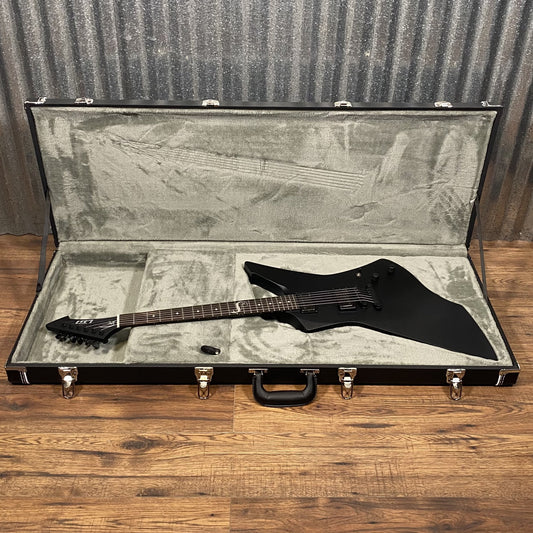 ESP LTD Snakebyte James Hetfield Black Satin Guitar & Case SNAKEBYTEBLKS #1609 Used