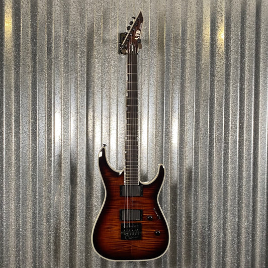 ESP LTD MH-1000 Evertune Dark Brown Sunburst Guitar LMH1000ETFMDBSB #0746 Used