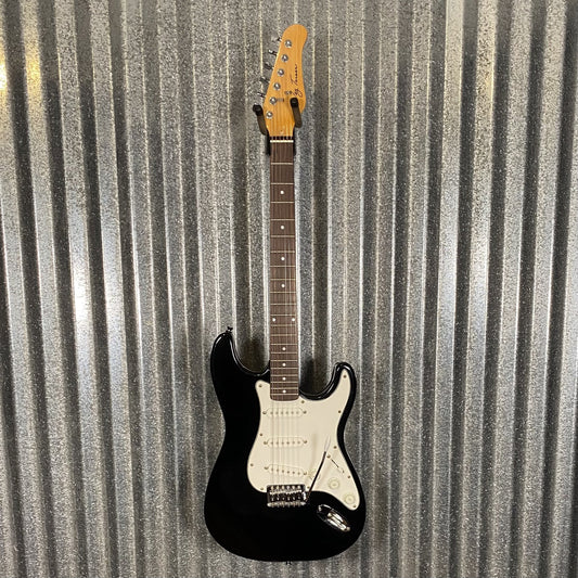 Jay Turser JT-100 S Style Black Electric Guitar #0000 Used