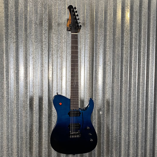 Westcreek Guitars Helyx T Style Dual Humbucker Ocean Vortex Guitar #0082