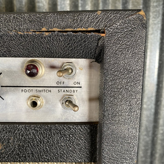 Airline 62-9015A 20 Watt 2x12" Two Channel All Tube Guitar Amplifier Combo 1960's Used