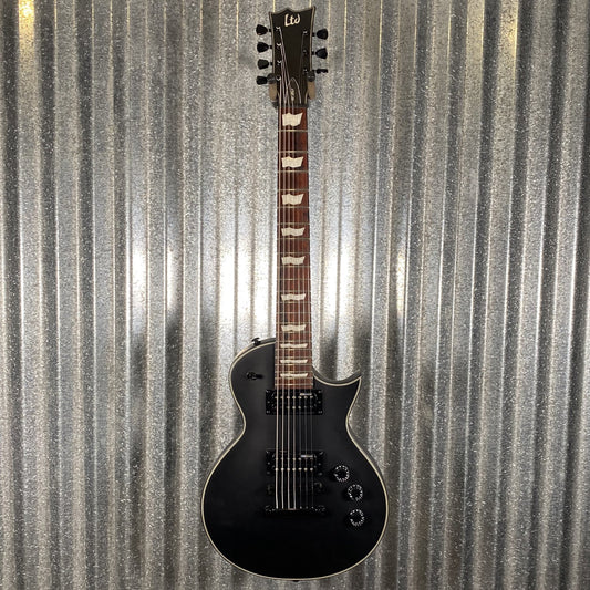 ESP LTD EC-257 7 String Black Satin Guitar EC257BLKS #1494 Used