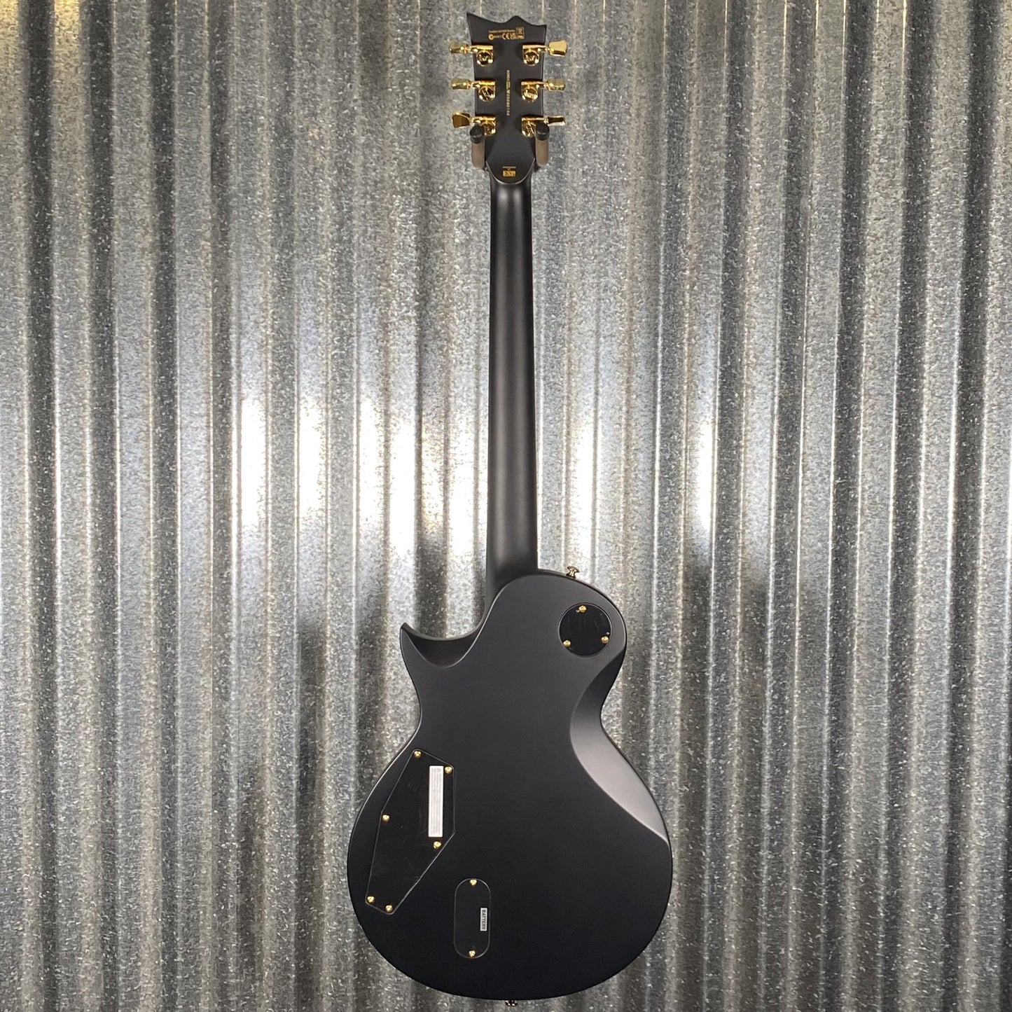 ESP LTD EC-1000 Vintage Black EMG Guitar EC1000VB #0188 Used