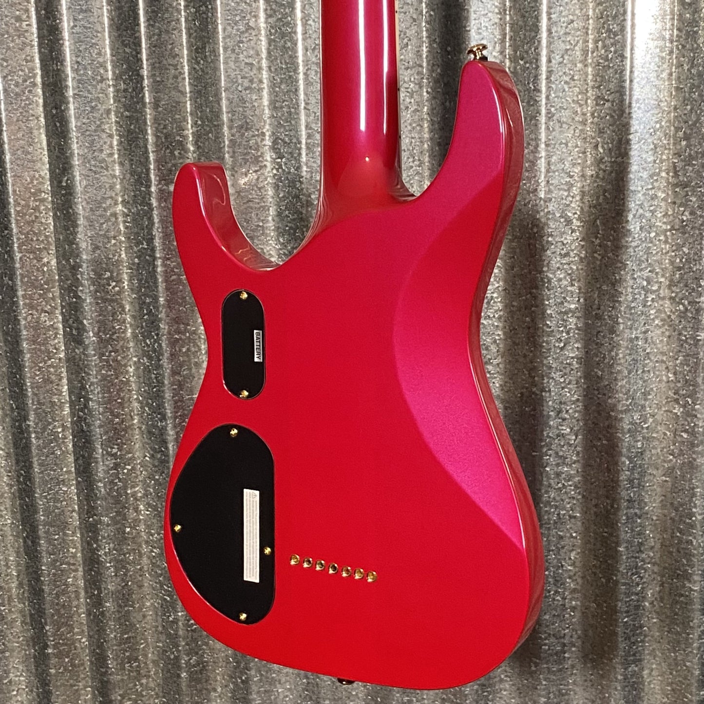 ESP LTD SC-607B Stephen Carpenter Magenta Guitar & Case #1425 Used