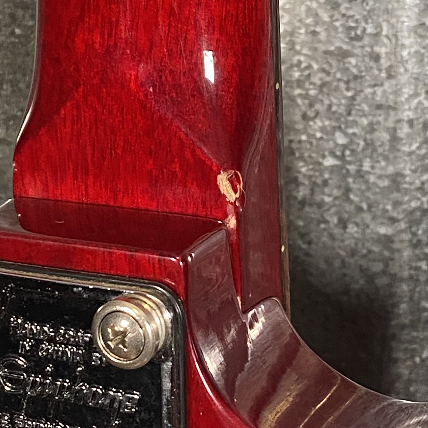 Epiphone EB-0 SG Bass Cherry 4 String Short Scale #0813 Used