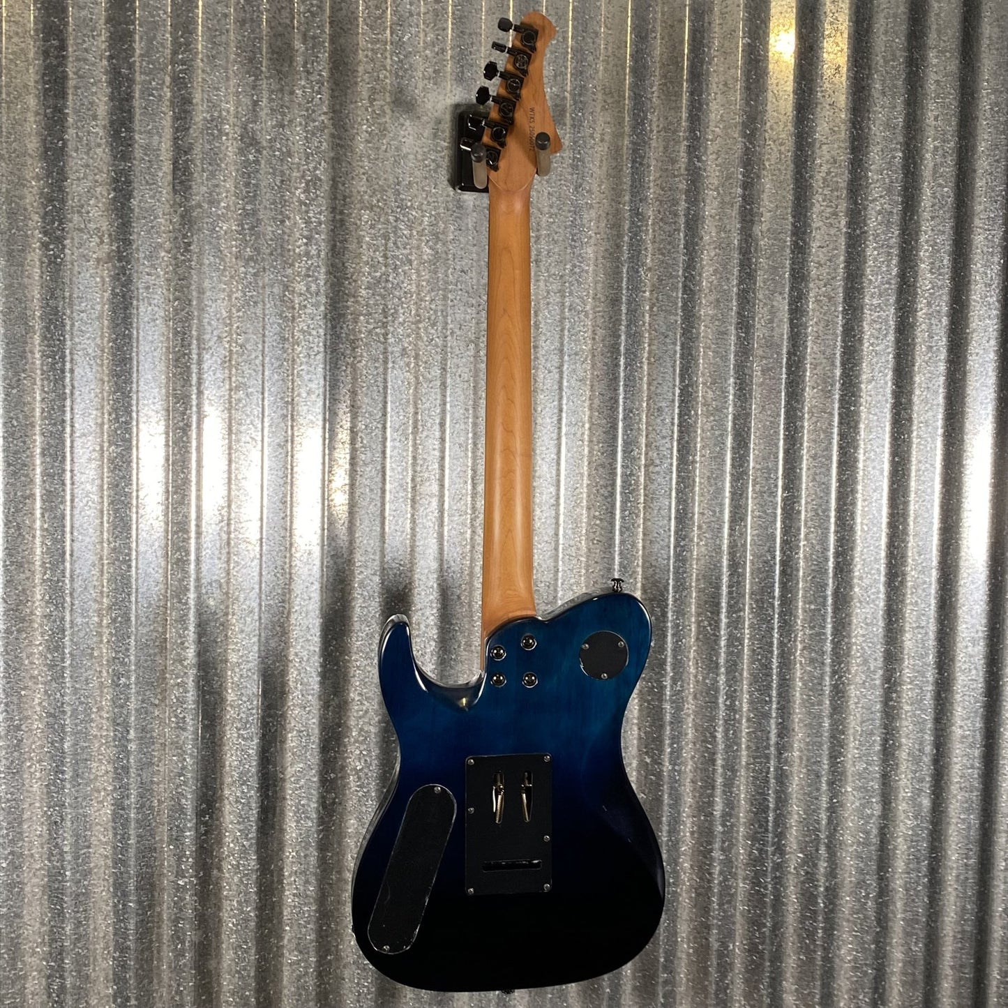 Westcreek Guitars Helyx T Style Dual Humbucker Ocean Vortex Guitar #0072 Used