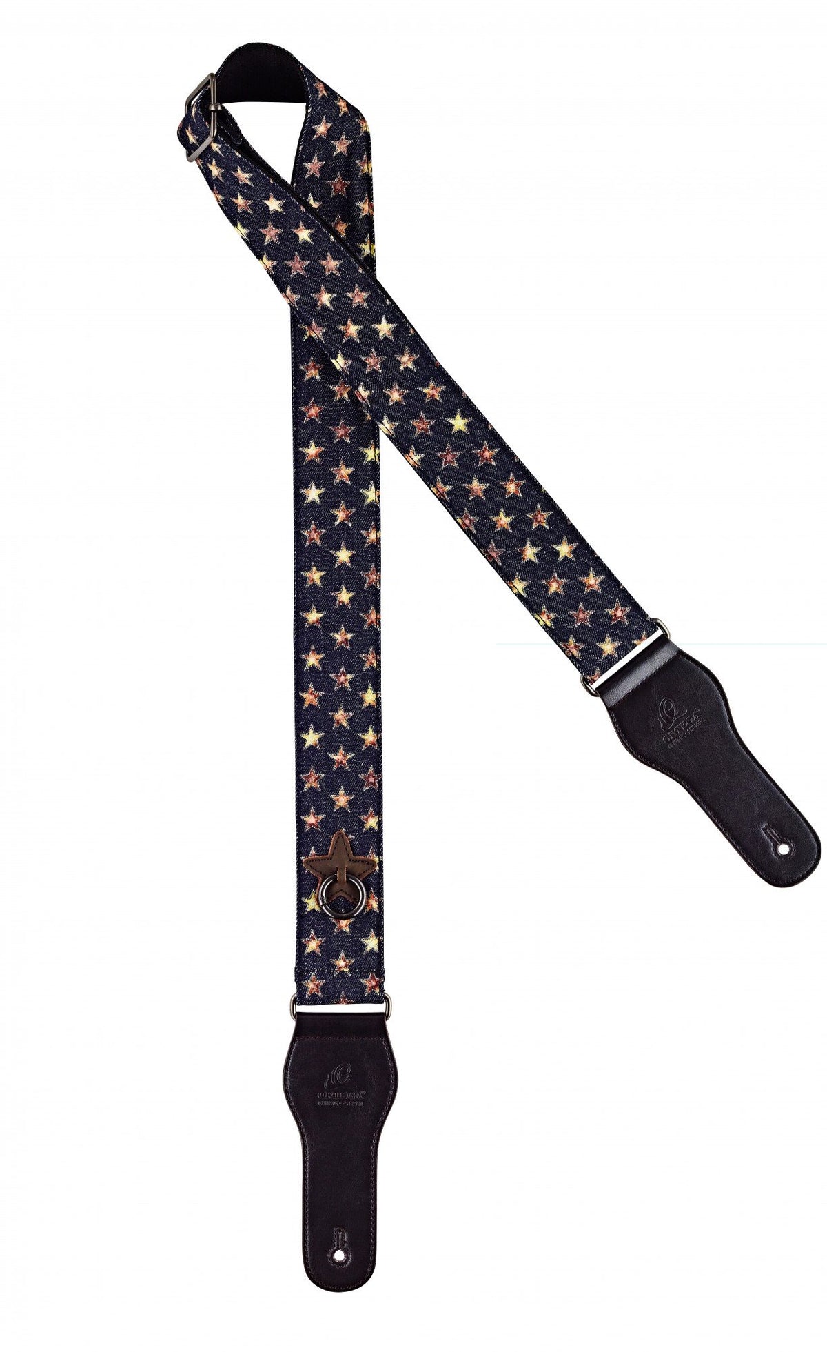 Ortega OCS-110 Highland Guitar Bass Cotton Strap Stars