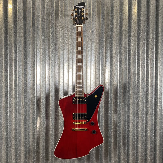 Westcreek Guitars Mirage T Bird Style Dual Humbucker Guitar Red #0038 Used