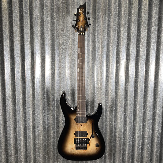 ESP LTD H-1001 Floyd Rose Black Natural Burst Guitar H1001FRBPBLKNB #0373 Used