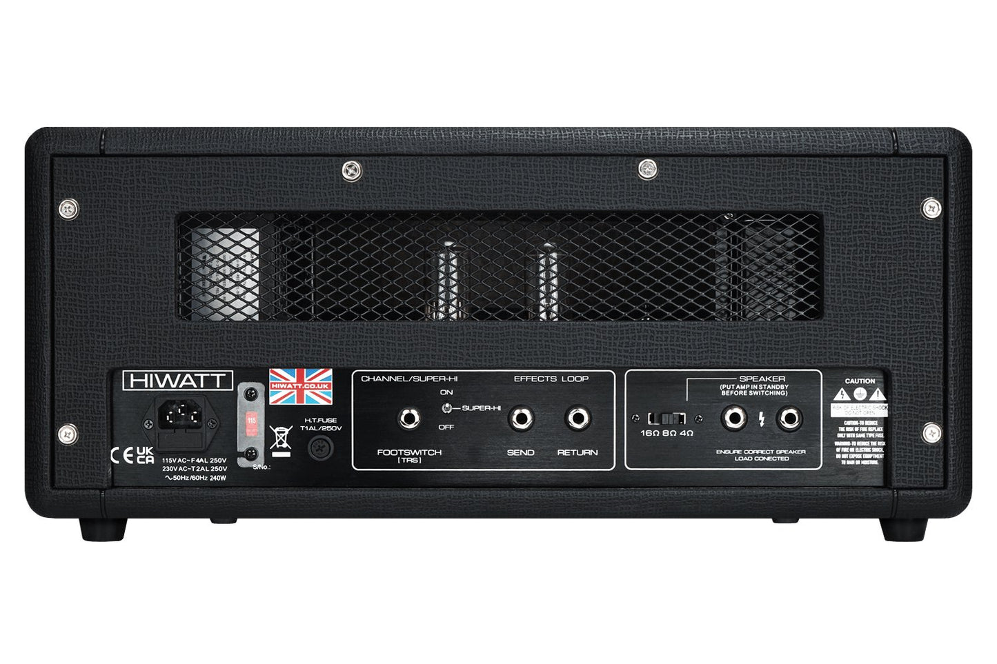 Hiwatt SUPER-HI 33 30 Watt 2 Channel Tube Guitar Amplifier Head