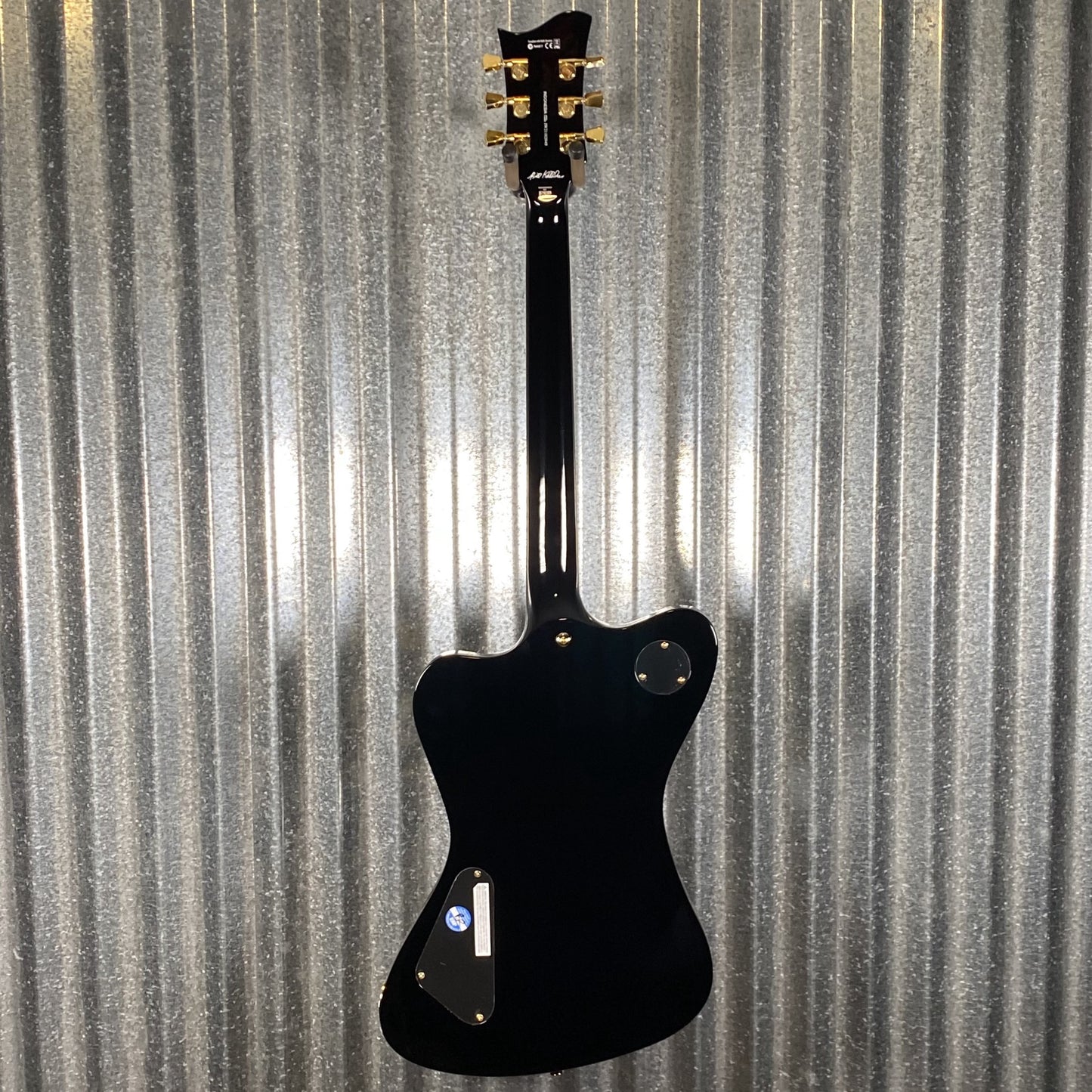 ESP LTD Sparrowhawk Bill Kelliher Black Guitar & Case SPARROWHAWKBLKD #2045 Used