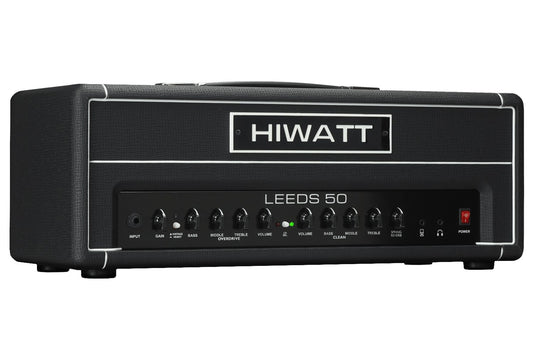 Hiwatt Leeds 50R 50 Watt 2 Channel Reverb Guitar Amplifier Head