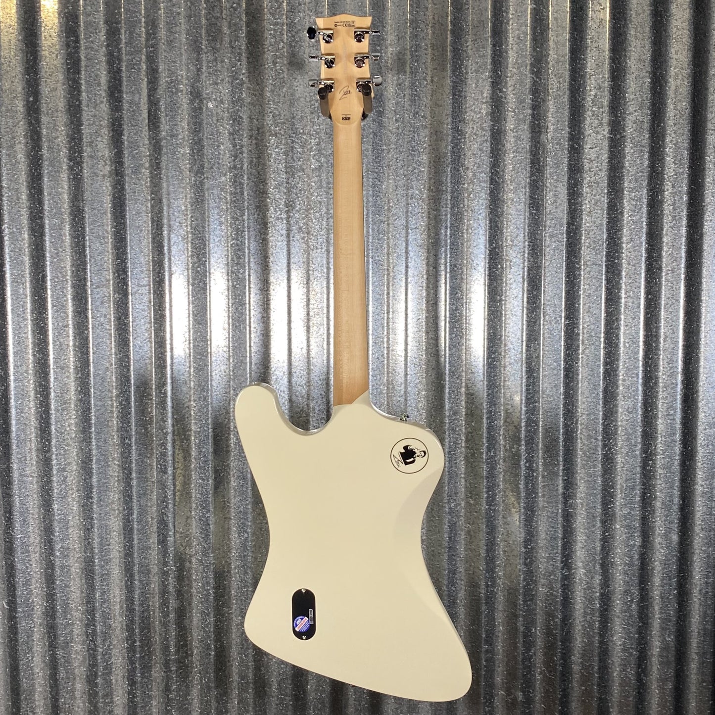 ESP LTD RZK-III Richard Z Kruspe Olympic White Guitar & Case RZKIIOW #0527 Used