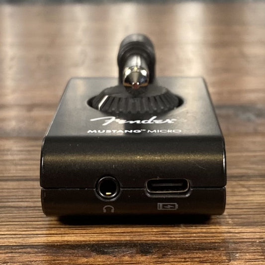 Fender Mustang Micro Headphone Practice Guitar Amplifier Used