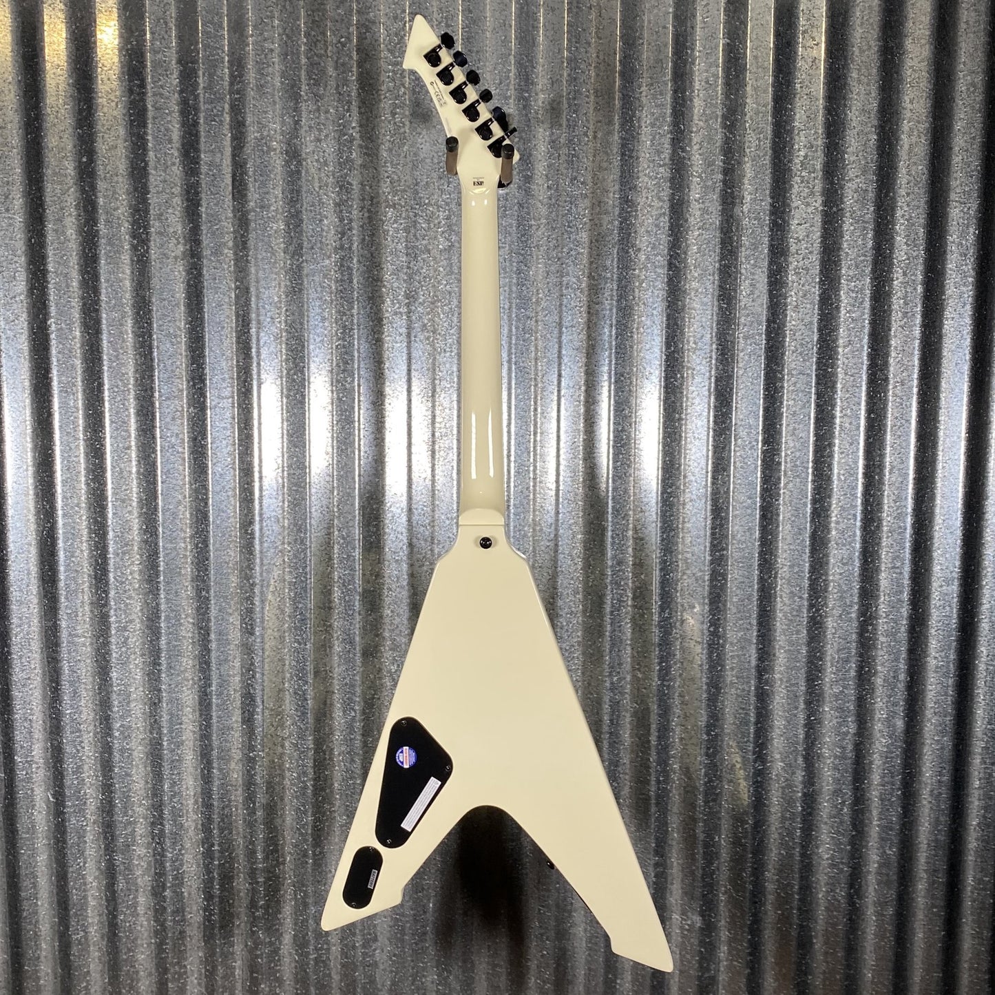 ESP LTD Vulture Jame Hetfield Olympic White Guitar & Case VULTUREOW #4698 Used