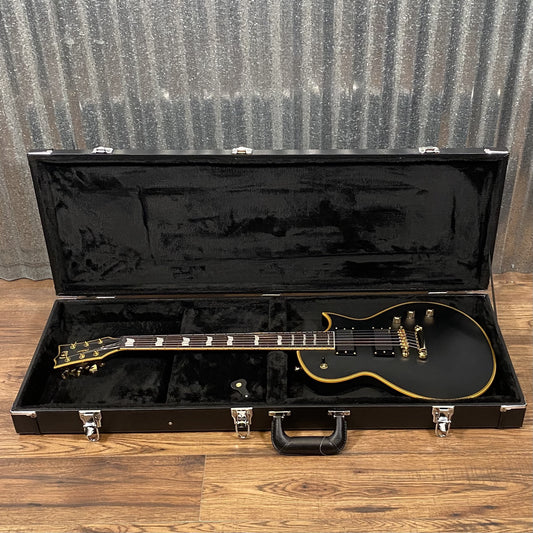 ESP LTD EC-1000 Vintage Black EMG Guitar & Case #0157 Used