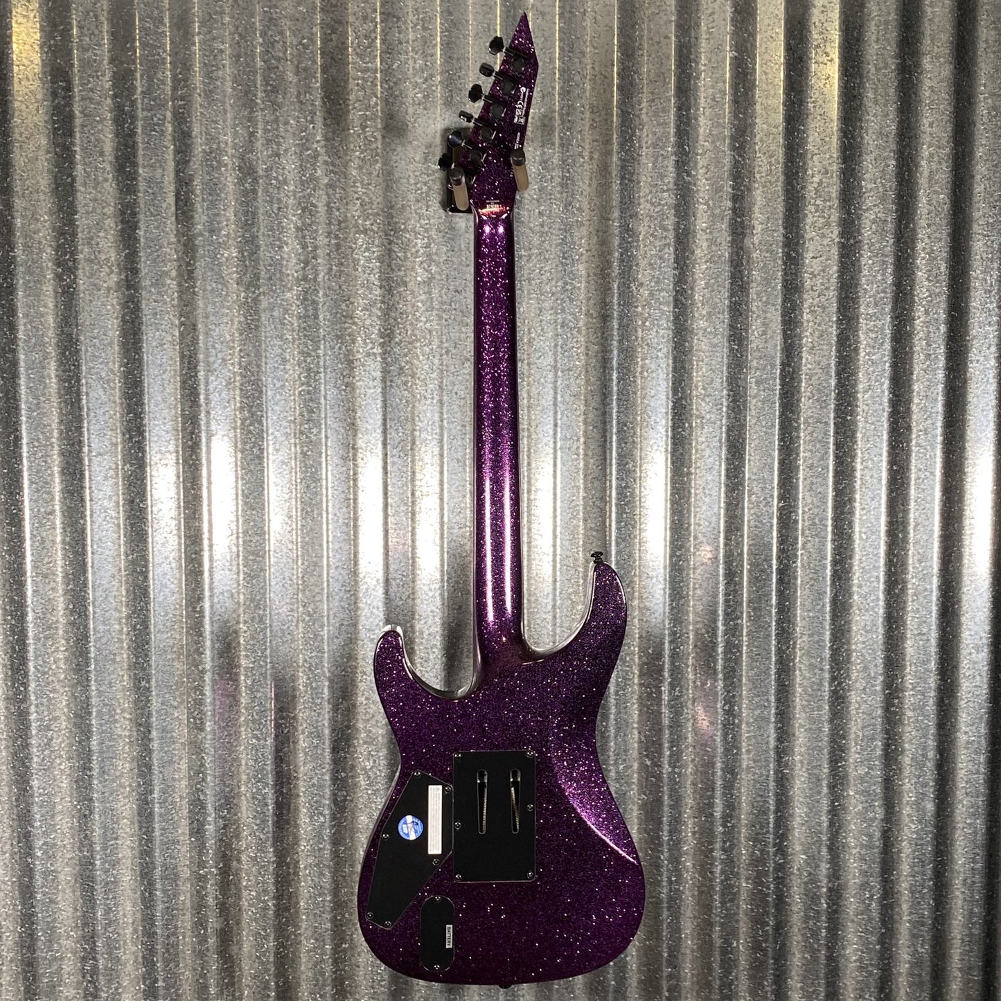 ESP LTD KH-602 Kirk Hammett Purple Sparkle EMG Guitar & Case KH602PSP #1758 Used