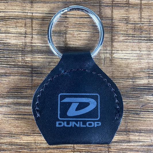 Dunlop Picker's Pouch Leather Keychain Pick Holder