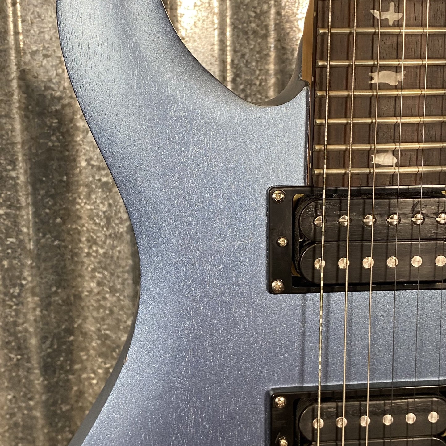 PRS SE CE 24 Standard Ice Blue Metallic Guitar & Bag #6075 Used