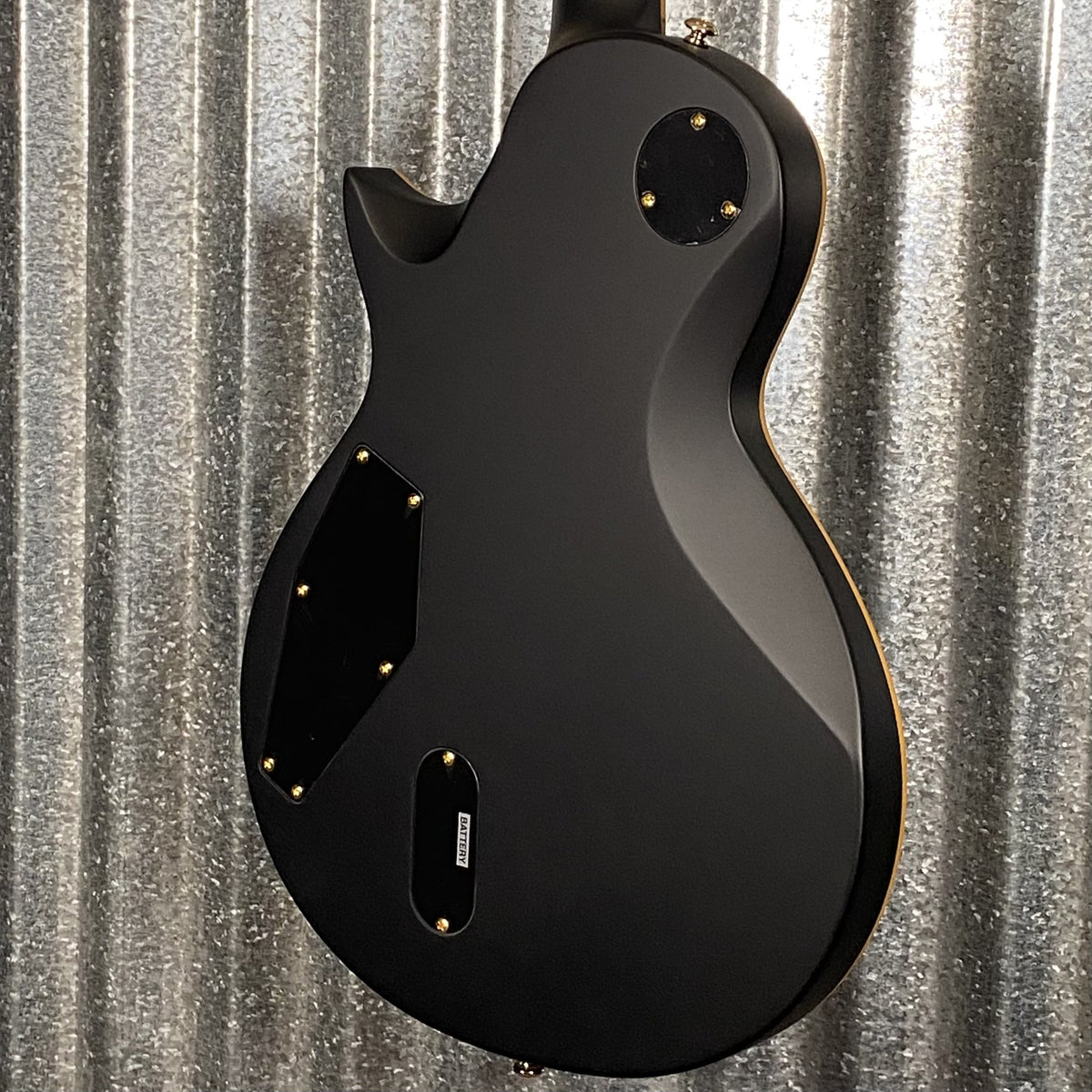 ESP LTD EC-1000 Vintage Black EMG Guitar EC1000VB #1108 Used