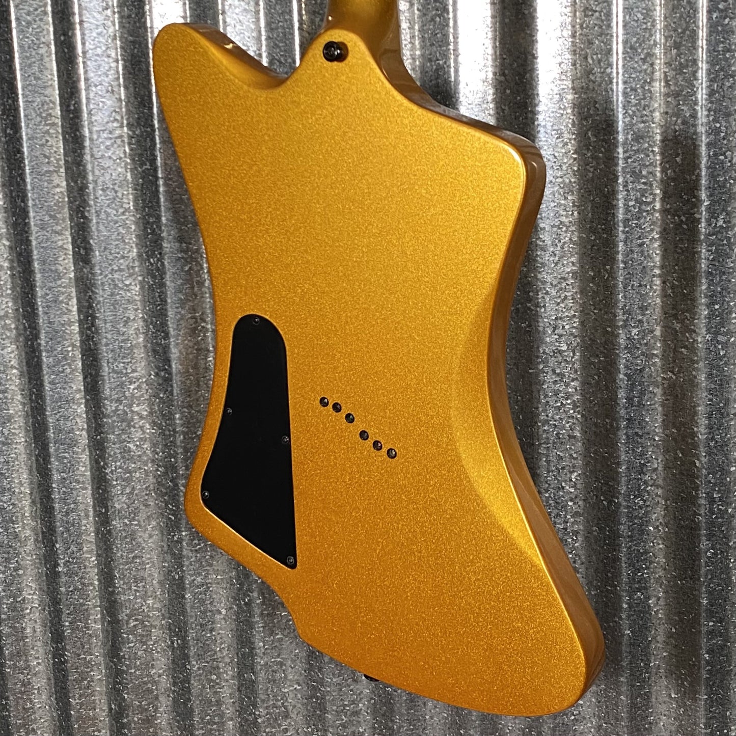 Westcreek Guitars Mirage T Bird Style Dual Humbucker Guitar Gold #0067 Used