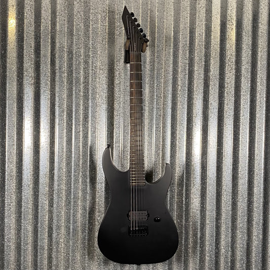 ESP LTD M-HT Black Metal Hard Tail Black Satin Guitar MHTBKMBLKS #1924 Used