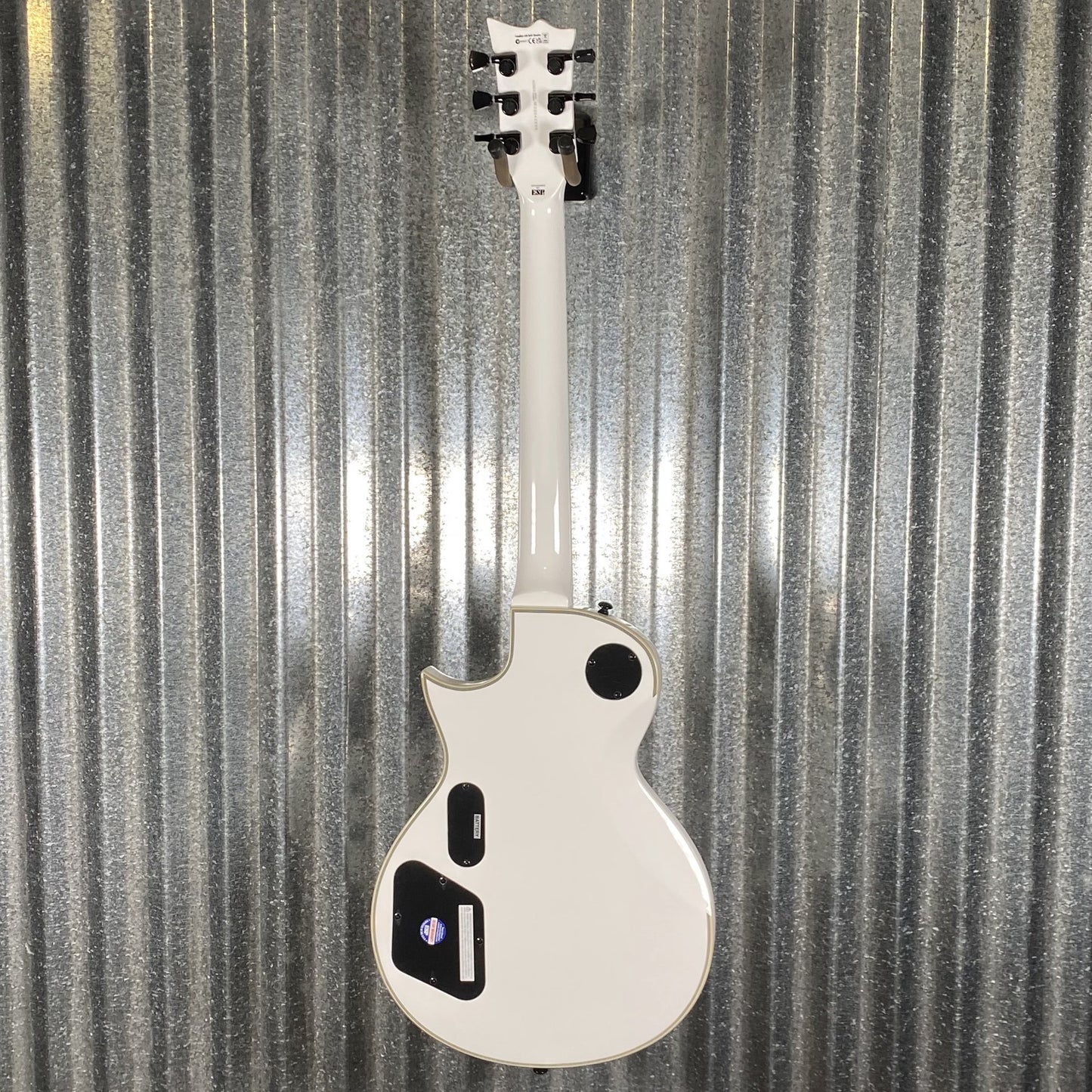 ESP LTD Iron Cross Jame Hetfield Snow White Guitar & Case IRONCROSSSW #2306 Used