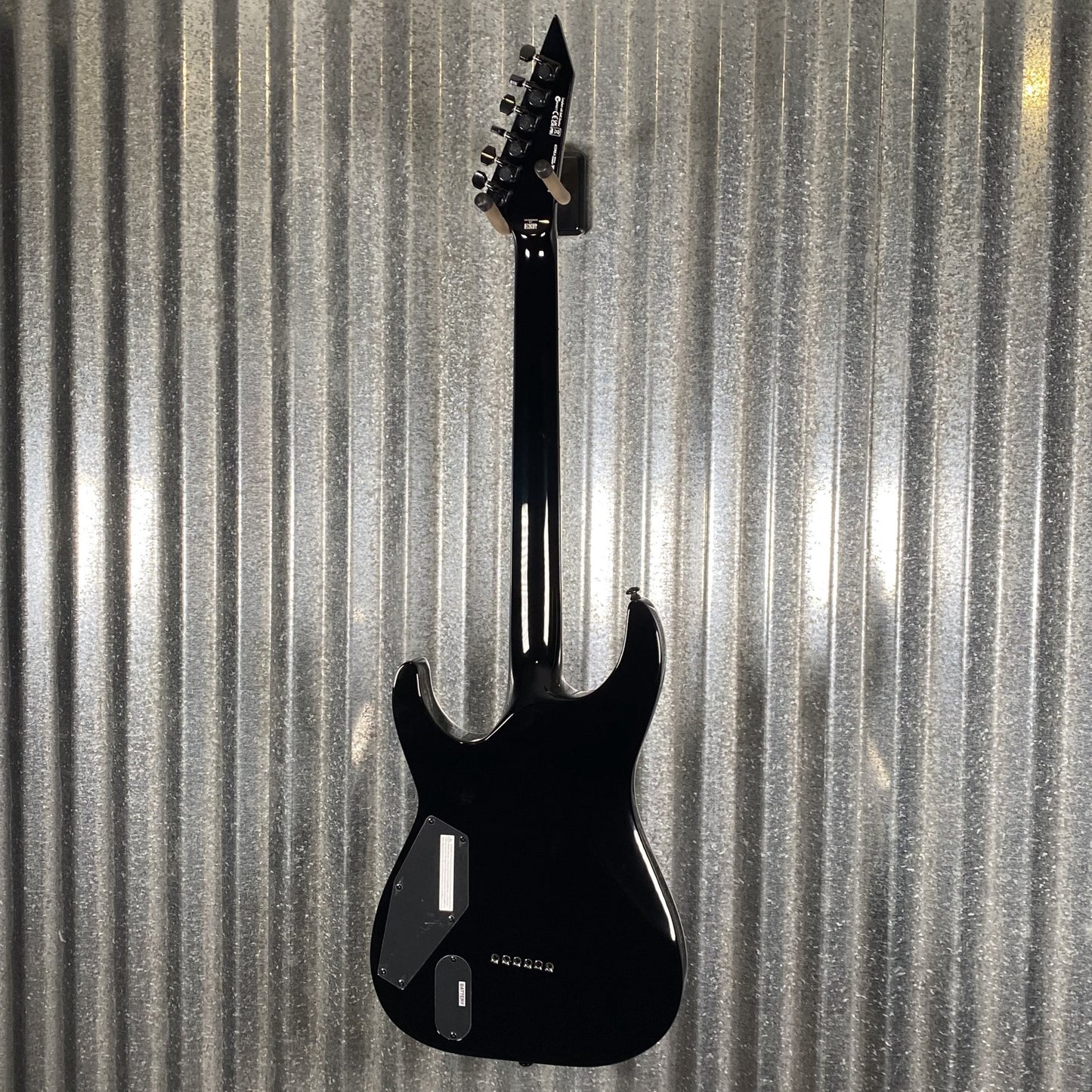 ESP LTD MH-1000NT Flame Charcoal Burst Guitar MH1000FMCHB #0198 Used