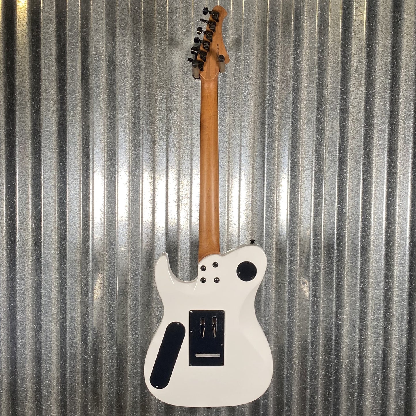Westcreek Guitars Helyx T Style Dual Humbucker White Guitar #0177 Used