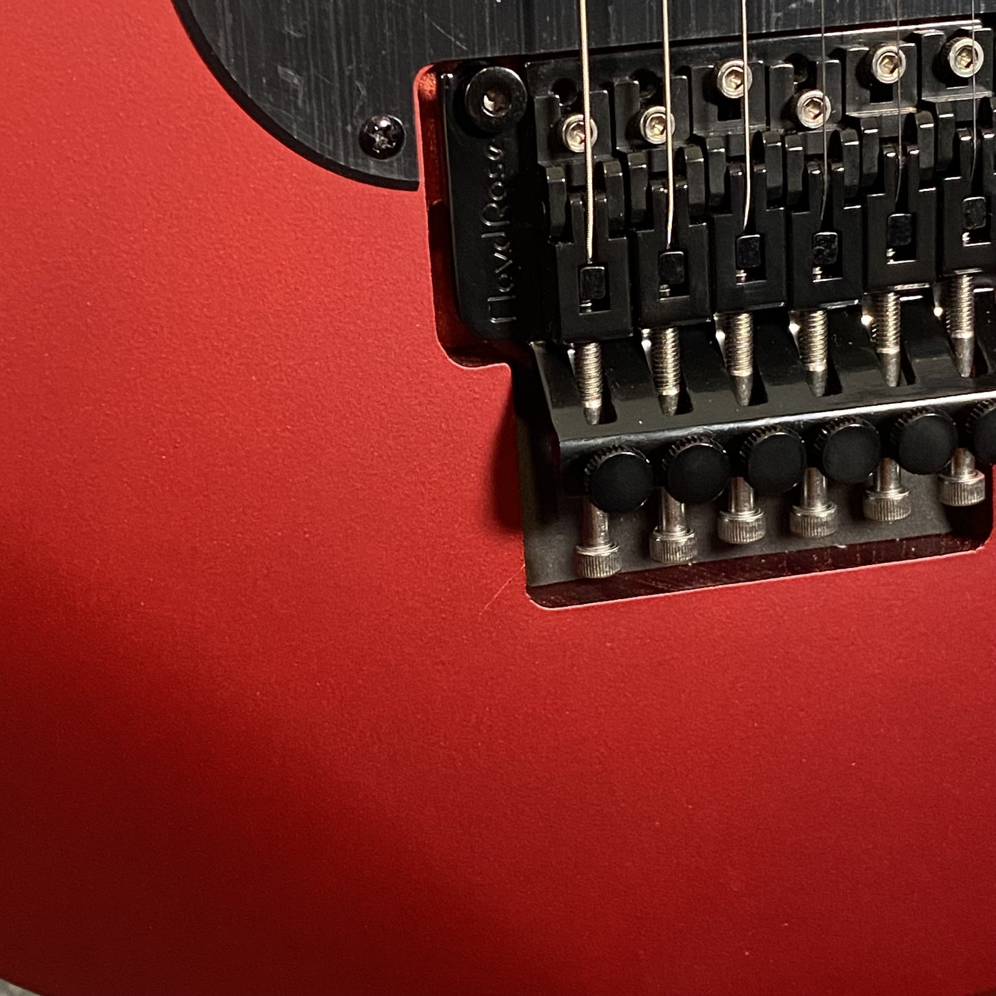 ESP LTD SN-1000 Floyd Candy Apple Red Guitar #1042 Used